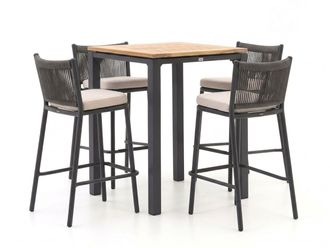 Manifesto Furniture Manifesto Idro/Linosa 75x75cm barset 5-delig stapelbaar