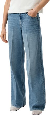 s.Oliver Schlagjeans S.OLIVER SURI, Damen, Gr. 34, L&auml;nge 30, light blau, Denim/Jeans, Obermaterial: 76% Baumwolle, 23% Polyester, 1% Elasthan, normal lang, Jea