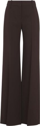 Ermanno Scervino Brown Tailored Flat Front Pants