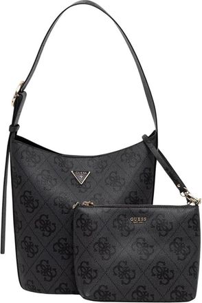 Guess Meridian Tote - Dames - Schoudertassen - Zwart - ONE Size - Tassen