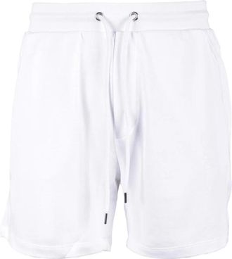 Costume National Bermuda Shorts In Soft Cotton Sweatshirt Fabric