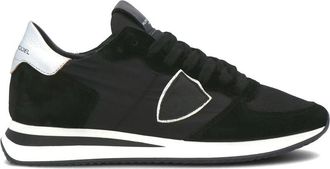 Philippe Model Trpx Basic Noir Argent Sneakers - Dames - Sneakers - Zwart - 35 EU - Nylon - Schoenen
