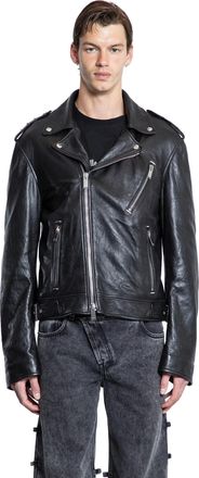 Alexander McQueen Piercing Leather Jacket