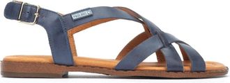 Pikolinos Blauwe damessandaal voor de zomer - Dames - Sandalen - Blauw - 36 EU - Schoenen