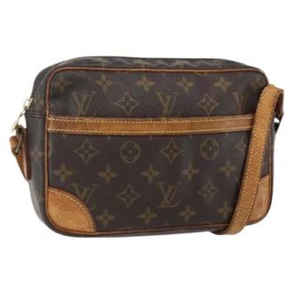 Louis Vuitton Pre-owned Canvas Cross Body Bag - Dames - Pre-owned - Bruin - Maat: ONE Size