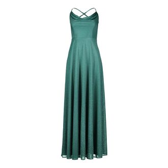 Vera Mont Kleedjes, Dames, Groen, M, Polyester, Backless Avondjurk