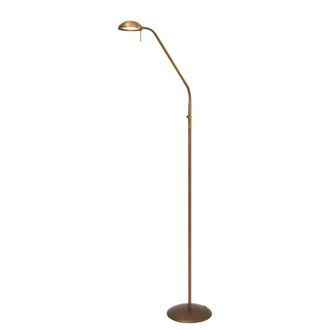 Steinhauer Mexlite - L&aacute;mpara De Pie - Biron - Bronce - Vidrio Metal