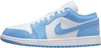 Nike Air Jordan 1 Low Mens Trainers Sneakers Basketball Fashion Shoes FZ2138 (White/Legend Blue 114) UK7.5 (EU42)