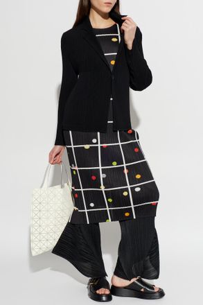 Issey Miyake Pleated Blazer, Womens, Black