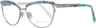 Emilio Pucci Gray Metal Glasses Womens (Frames)