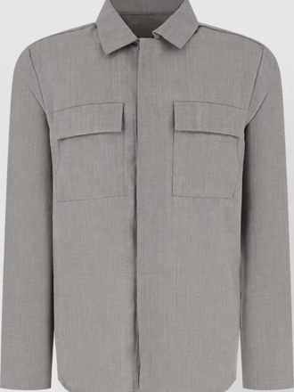 Nine In The Morning wool shirt jacket
