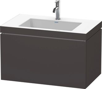Duravit Duravit L-cube Conjunto Encolado Suspendido, 1 Extra&iacute;ble, Sin