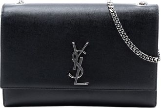 Saint Laurent Pre-owned Saint Laurent Medium Grain De Poudre Leather Monogram Kate Crossbody FRVUMVTRL4G0NX9I