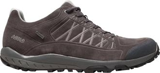 Asolo Womens Grid Gv Leather Hiking Shoes In Beluga
