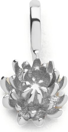 Made by Mary November Birth Flower Charm in Silver at Nordstrom