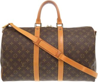 Louis Vuitton Brown Monogram Monogram Boston Bag (Pre-Owned)