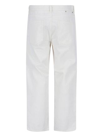 Golden Goose Mens Jeans White Cotton