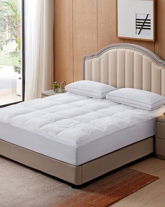 St. James Home Triple Chamber Down & Feather Mattress Topper