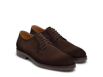 Magnanni Mens Lanai Derby Shoes In Midbrown