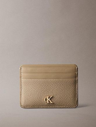 Calvin Klein Tarjetero De Piel Con Protecci&oacute;n Rfid Y Monograma