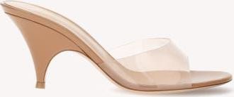 Gianvito Rossi Sofia Mule 70 Mules in Nude Tpu at Nordstrom, Size 39.5