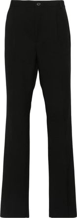 Saint Laurent Grain De Poudre Straight Trousers