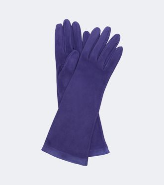 Khaite Remo suede gloves