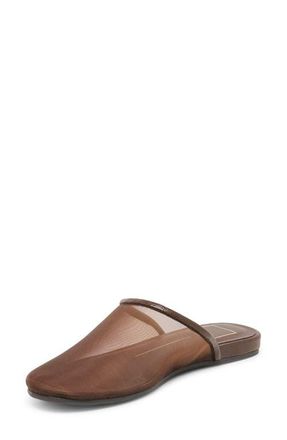 Dolce Vita Geni Mesh Mule in Chocolate Mesh at Nordstrom, Size 7.5