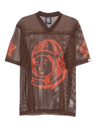 Billionaire Boys Club Astro graphic-detail mesh T-shirt - men - Polyester - S - Brown