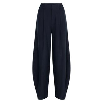 Amaya Amsterdam Broeken, Dames, Blauw, M, Polyester, Evi Pants