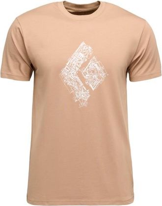 Black Diamond Engineered Diamond S/S Tee T-Shirt für Herren | beige