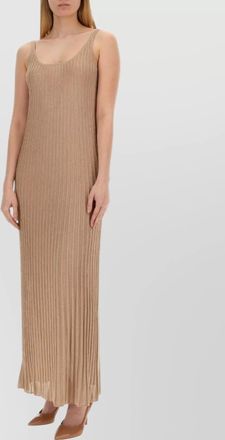 Max Mara piano rhythm maxi dress