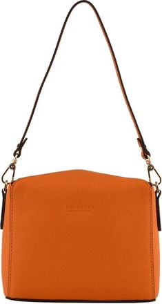Pourchet Cassetta Crossbody Tas - Dames - Tassen - Oranje - Maat: ONE Size Leer