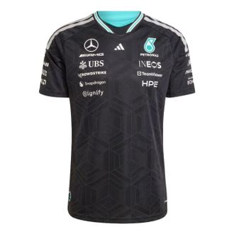 adidas x Mercedes AMG Petronas Formula 1 Team Driver Authentic Jersey Asia Sizing Black KE5325
