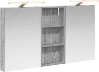 vidaXL Juego De Muebles De Ba&ntilde;o 3 Uds. 110 X 10,5 X 60,5 Cm Vidaxl