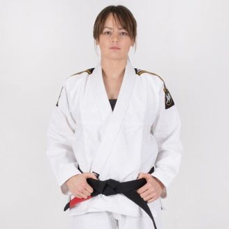 OEM Tatami Kimono/gi Nova Absolute White F4 Para Mujer