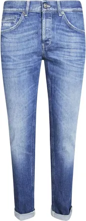 Dondup Uomo, Jeans, Blu, W33, new