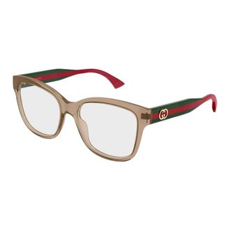 Gucci Gg0038Onn 005 Optical Frame - female - Gucci - Glasses - Brown - 54 MM - Accessories