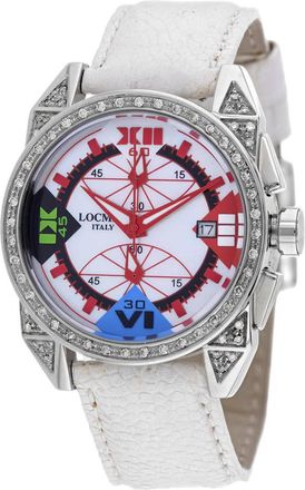 Locman Cavallo Pazzo Chronograph Quartz Ladies Watch 161MOPRDDC/WH OS