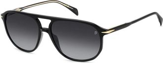 Eyewear by David Beckham unisex, Accessoires, Zwart, Maat: 58 MM