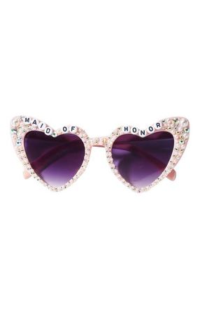 Untamed Petals Maid of Honor Sunnies in White at Nordstrom