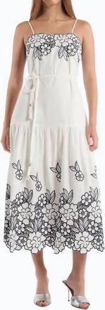 Christy Lynn Avery Dress In Ivory Magnolia