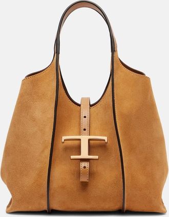 Tod's Borsa T Timeless Small in suede
