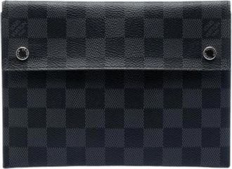Louis Vuitton Pre-owned Alpha Pochette MM - Dames - Vintage Clutch - Zwart - ONE Size - Vintage