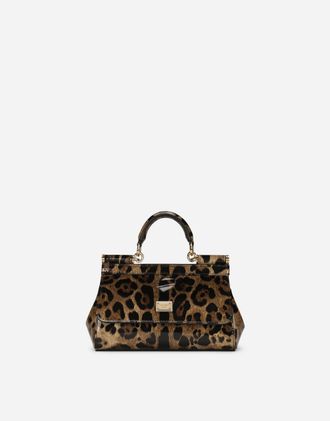 Dolce & Gabbana Borsa A Mano - Woman Handbags Animal Print Leather Onesize