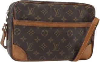 Louis Vuitton Pre-owned Cross Body Bags, female, Brown, Size: ONE SIZE Pre-owned Cross Body Bag