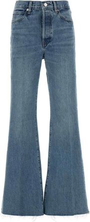 Frame Denim The Lax Jeans - Dames - Flared Jeans - Blauw - W26 - Katoen - Jeans