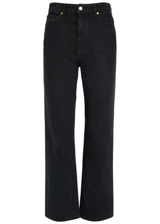 Khaite Abigail Straight-leg Jeans - Black - 30 (W30 / UK12 / M)