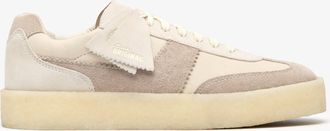 Clarks Tor 80 Witte Combinatieschoenen
