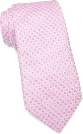 Tommy Hilfiger Evora Geometric Tie in Pink at Nordstrom Rack